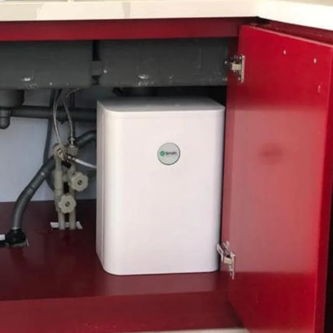 Máy lọc nước RO để gầm A. O. Smith S600, 5 lõi lọc